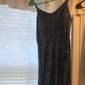 Old navy blue flowy dress